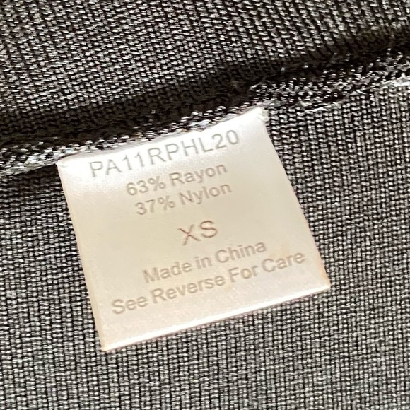 Parker Olida Black Coated Python Print Fit & Flare Sleeveless Dress, size XS - Picture 15 of 16